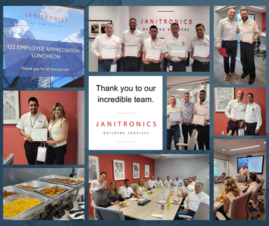Janitronics Building Services hosts a Q2 Employee Appreciation Luncheon