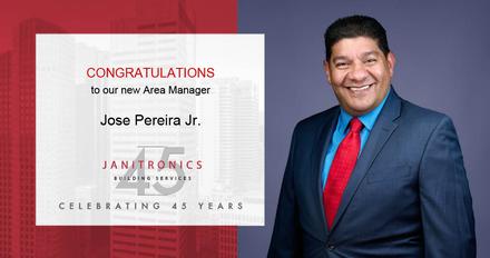 Janitronics Building Services Welcomes Jose Luis Pereira Jr.